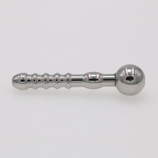 Yousheng Urethral Tube Rod Short Hollow Stainless Steel Urethral Dilator Stimulation Stopper for Couple