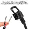 Black 2+6 Lithium Battery Charing Wire Electric Vehicle Connector Cable  for Tower Battery Cabinet
