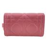 Dior S0983ONMJ 4-stitch quilting My Dior Aster lambskin Canage Key holder  pink lambskin Used