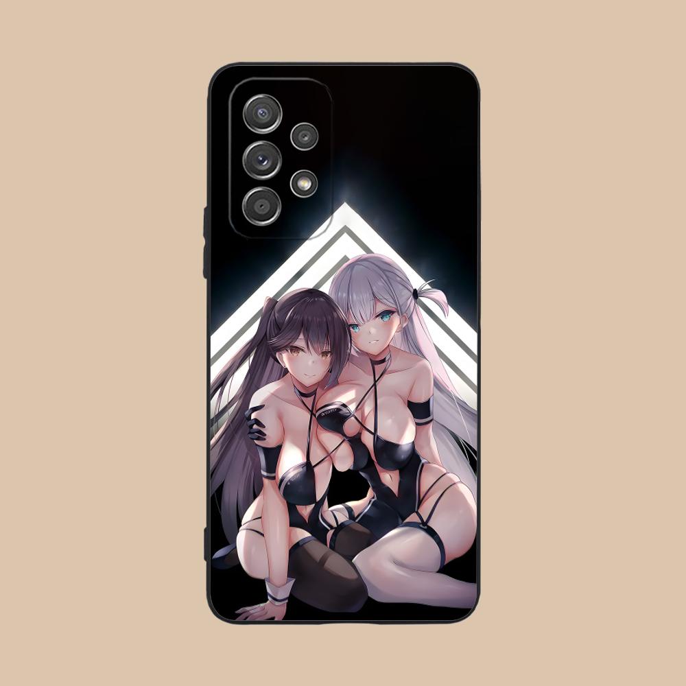 Azur Lane Shoukaku Phone Case for Samsung Galaxy M55 54 42 35 34 33 32 23 22 15 14 13 12 F55 5G Soft TPU Shockproof Cover