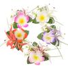 Lightweight Flame Egg Flower Plastic Hairpin For Women Hair Clip Holiday Party Beach Wedding Hairstyle Decoration