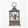 2025 1pcs Lighted Christmas Snow Globe Lantern Battery Operated LED Night Light With Hook Christmas Tree Ornaments Gift Ideas
