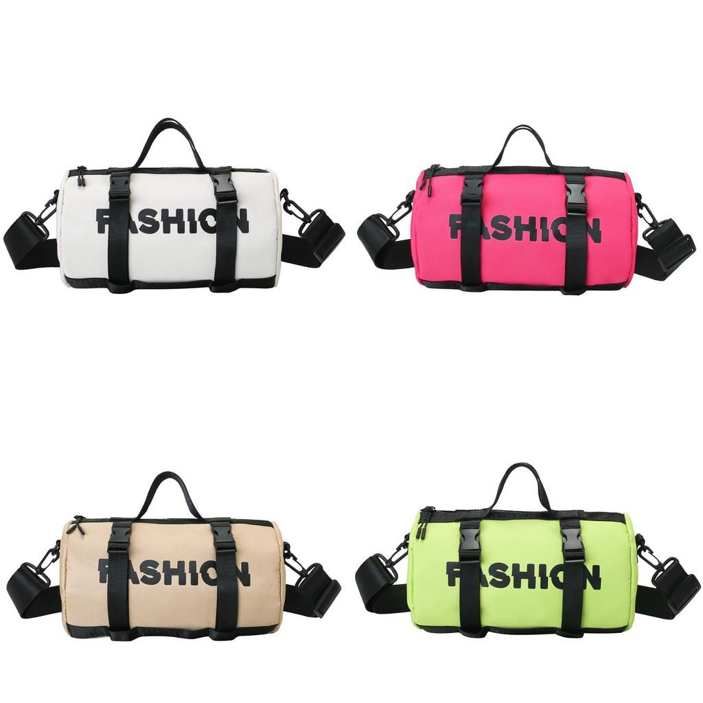 Letter Print Kids Street Sports Nylon Daily Crossbody Bag For Casual Look