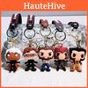 Adorable Deadpool Wolverine Keychain Cute Cartoon Key Fob For Bags And Cars