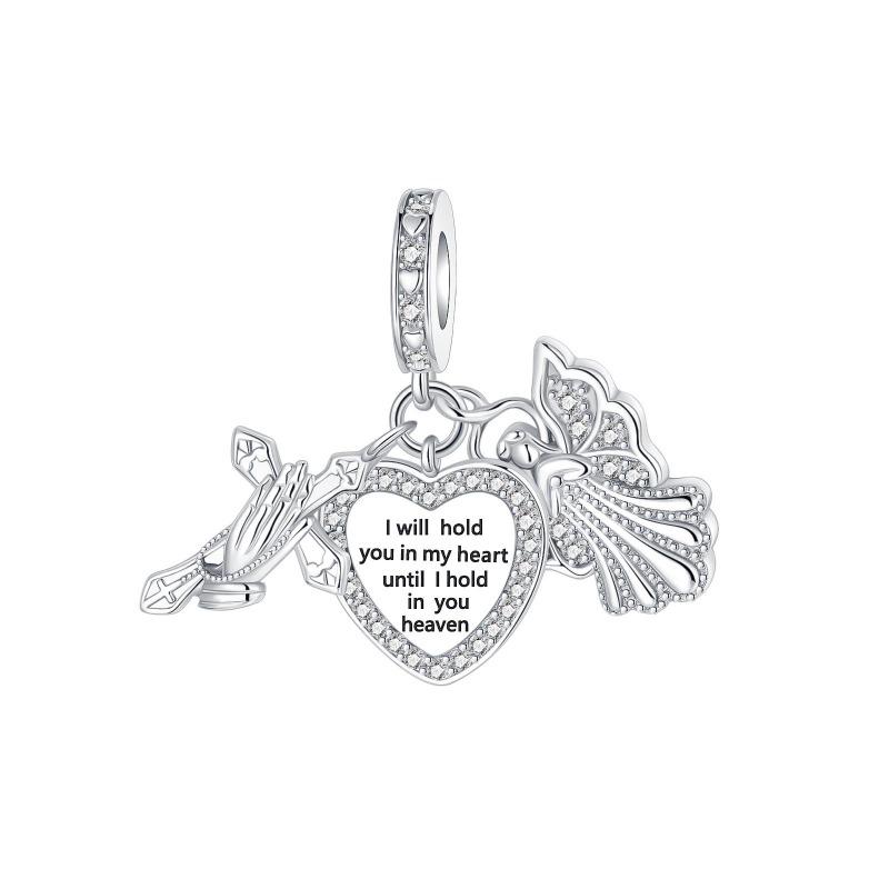 New Copper Angel Wing Charms Heart Bird Pig Pendants Fit Original Bracelets Necklaces Womens Fine Diy Jewelry Gifts