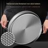 Double Ear Round 304 Stainless Steel Food Steamer Disc Steamer Steaming Grid Integrated Steamed Bun Drawer Steam Basket Cookware