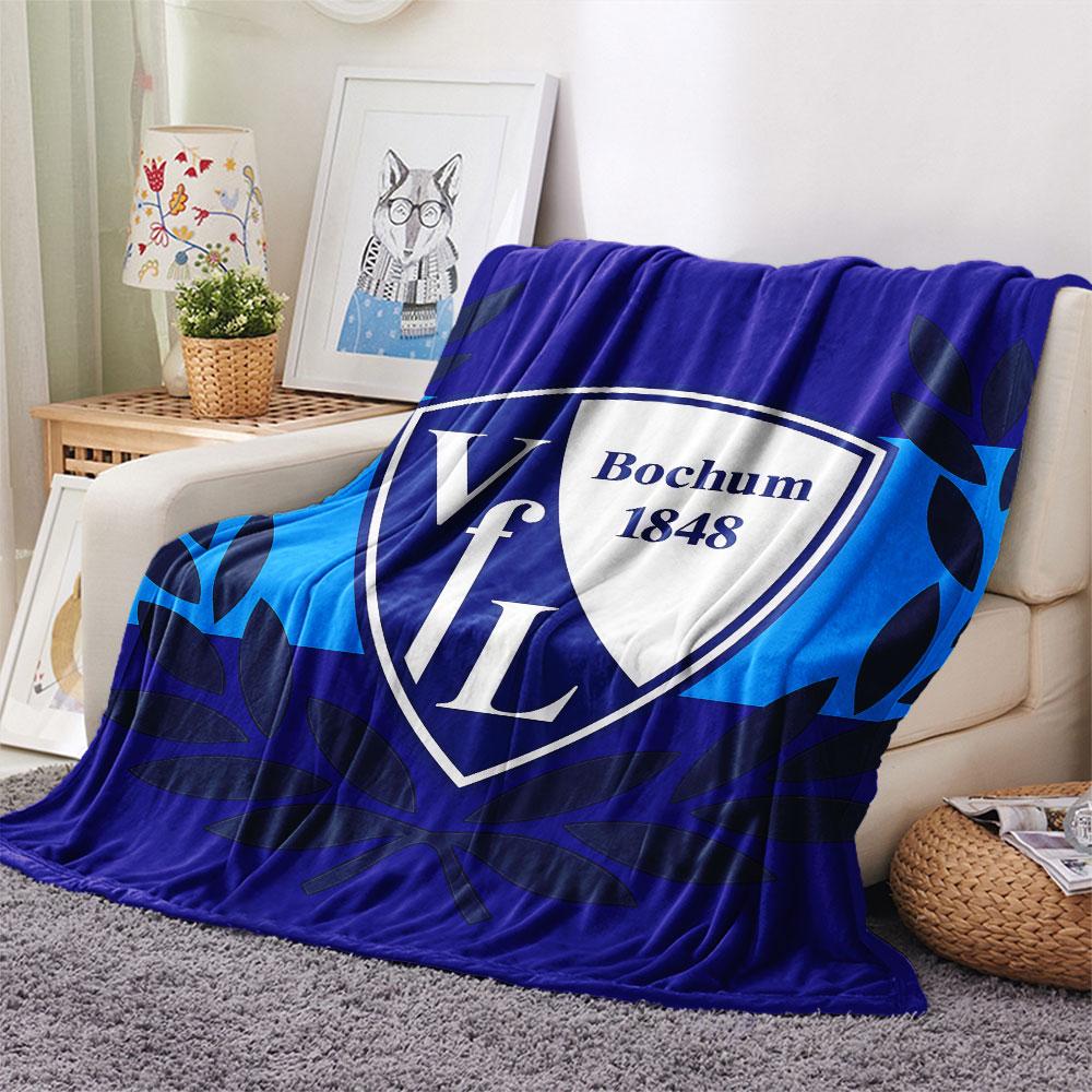 Coperta logo VfL Bochum, Alta qualità, Confortevole per Tutte le Stagioni, Arredamento per la Casa, Calore e Comfort