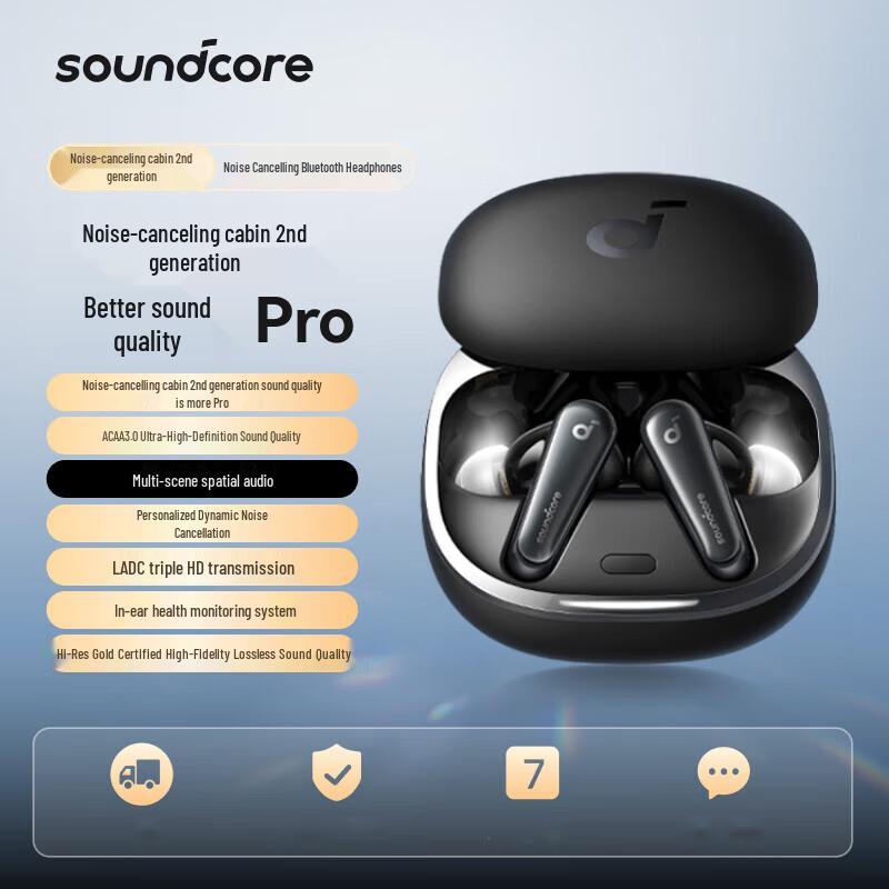 Soundcore Liberty 4 True Wireless Noise-Cancelling Earbuds
