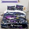 3pcs Custom Name Murder Drones Bedding Set Duvet Cover Closure Includes 1 Duvet Cover & 2 Pillowcases, Soft and Comfortable for All Seasons.