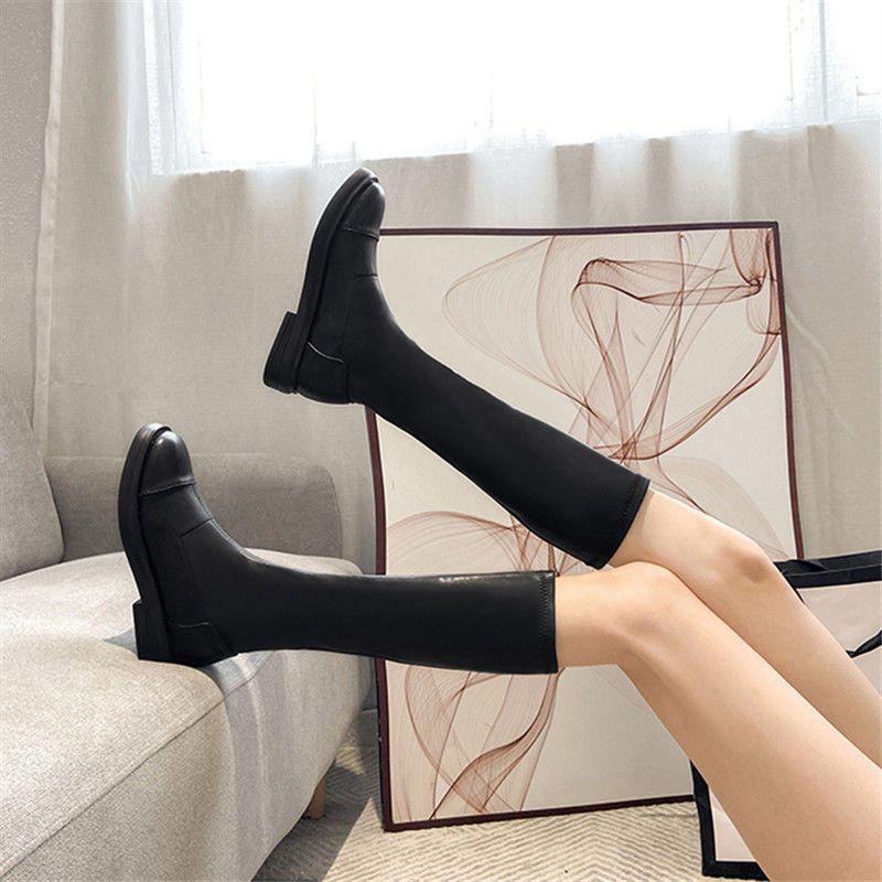 

Women s Over-the-Knee Long Boots - 2025 Autumn/Winter Stylish Knight & High-Top Martin Boots, Slimming Leather Design 40