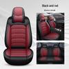 Nappa Leather Full Coverage Car Seat Cover - Five-Seat Cushion for All Seasons