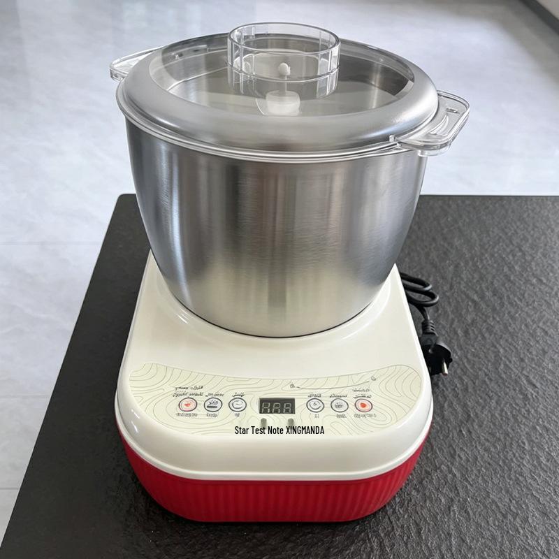 Compact Automatic Dough Kneader & Fermenter: Intelligent Chef Machine for Mixing, Kneading, and Proofing 5L