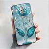 Printing Pattern Case For Nokia 7.1/Nokia 7 Plus Fundas Nokia7 Cover Soft Silicone Black Shell Cute Flower Cartoon Casing Coque