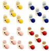 Pack Of 5 Rustproof Strong Adhesive Plastic Towel Hooks Easy Install Bathroom Hanging Hook Wall Mounted Clothes Hangers