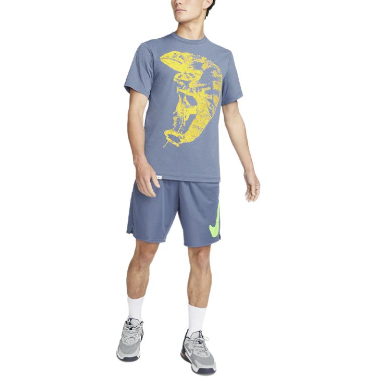 New Nike Dri FIT Totality Studio '72 Casual Shorts Men's Diffused Blue FB7949-491