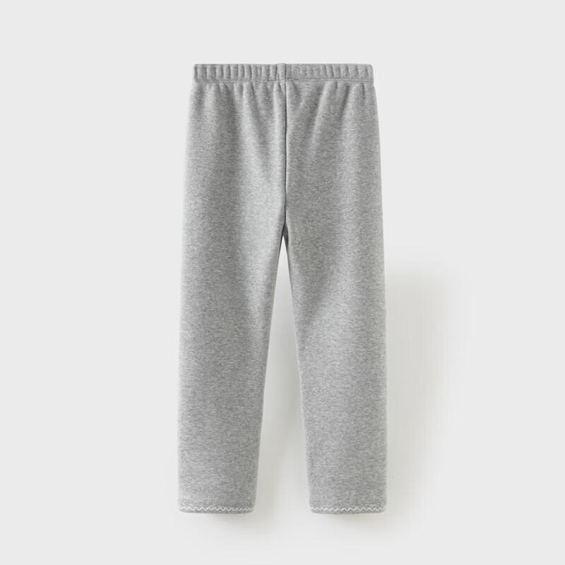 DAVE & BELLA Girls' Fleece-Lined Elastic Leggings