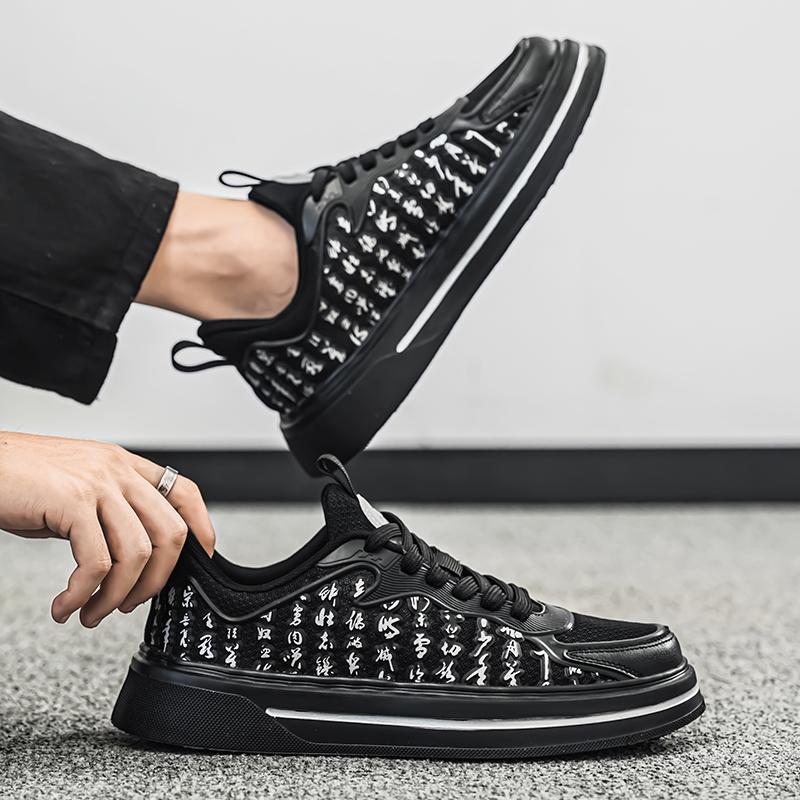 Erkek Jogging Spor Ayakkabıları Kadın Spor Ayakkabıları Günlük Sokak Stili Koşu Spor Ayakkabıları Öğrenciler Büyük Artı Boyut Kaykay Ayakkabıları 36-45