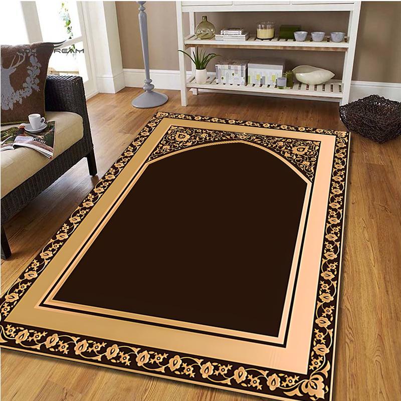 Muslim Prayer Non-slip Carpet Room Mat Square Kitchen Bathroom Floor Muslim Carpet Mat Bedroom living room IslamC Prayer Carpet