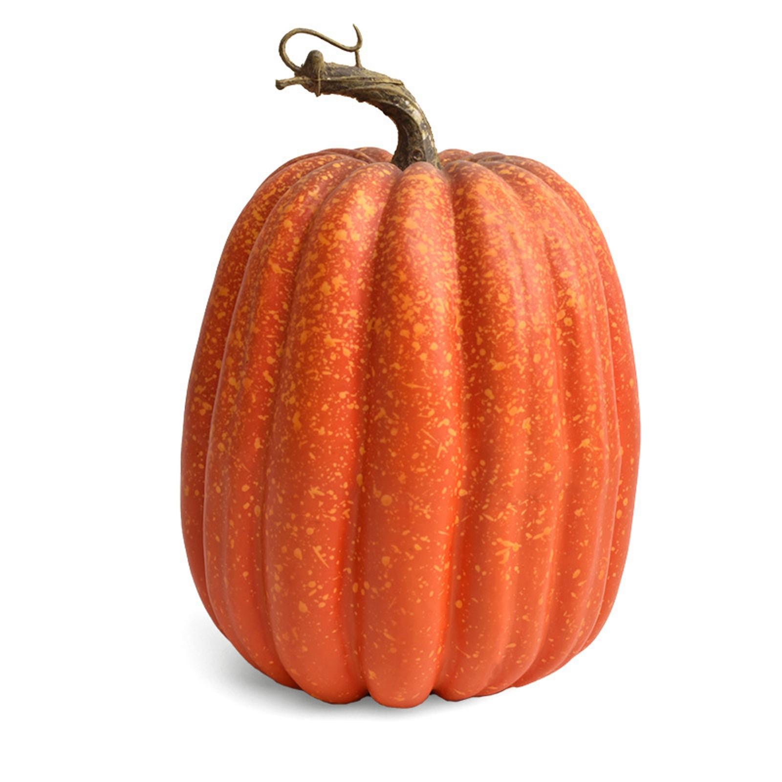 

Pumpkin Set Rustic Farmhouse Centerpiece Artificial Halloween Decorations Thanksgiving Table Display Seasonal Kitchen Decor One Size шафрановий