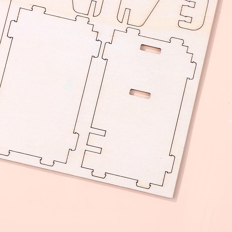 One Sets Interactive Wooden Cable Car Model Set Educational Science Toy for Imagination and Logical Thinking Hands On Learning Toy