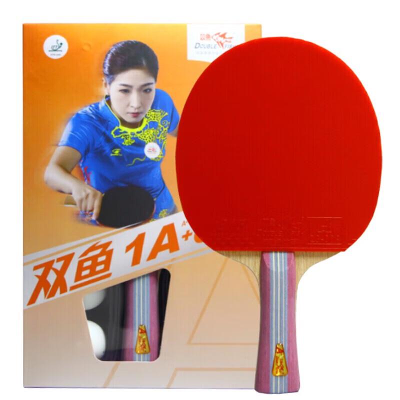 DOUBLE FISH 1-stjärnig Nybörjar Handflata Table Tennisracket Set
