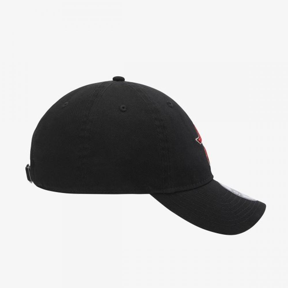 New Era Black Unstructured Ballcap Houston Astros Cooperstown