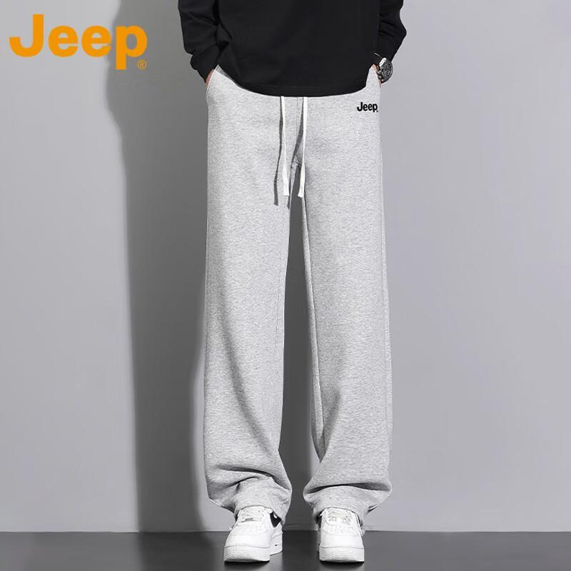 JEEP Men's Autumn/Winter Loose Straight Casual Sweatpants