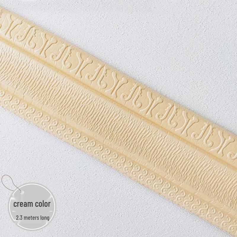 Waterproof 3D Self-Adhesive Skirting & Door Frame Edging Stickers