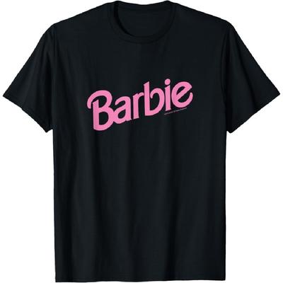 Barbie - Tričko s růžovým logem