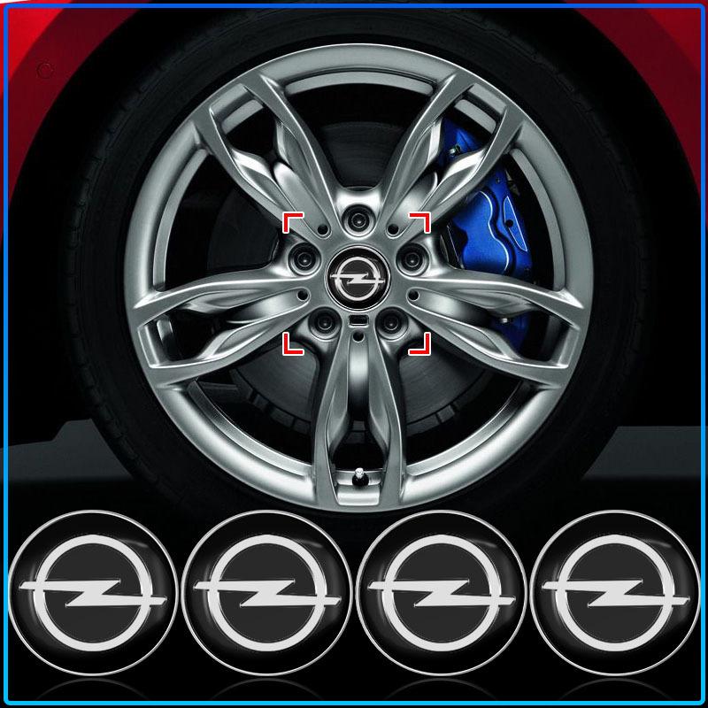 4PCS 56 60mm Car Styling Wheel Center Hub Caps Rim Cover Badge Emblem Sticker For Opel Astra H G J Insignia Mokka Zafira Corsa Vectra B C D