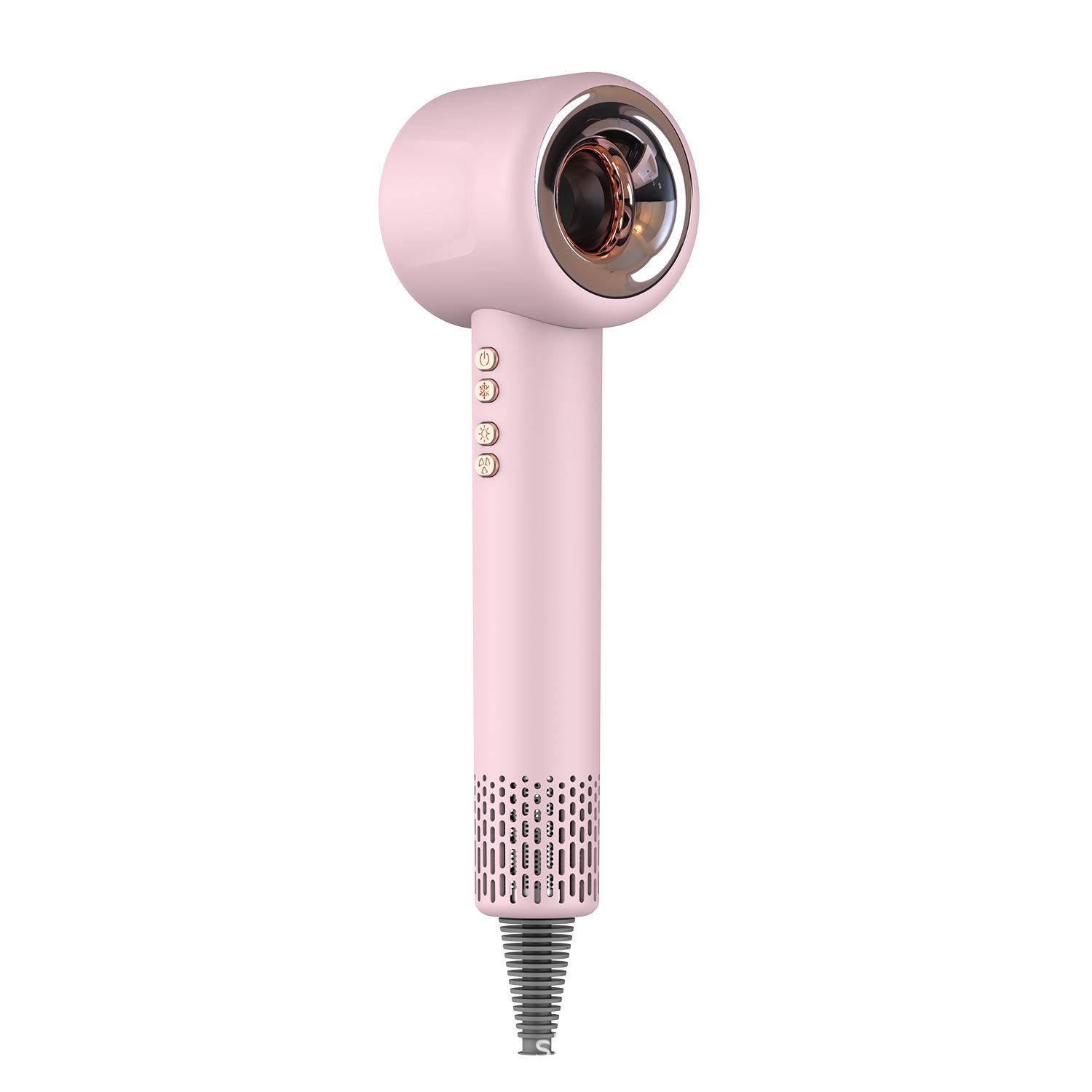 Bladeless High-Power Hair Dryer: Quick-Dry, Negative Ion Technology for Home, Salon, and Dorm Use 1.8m with Single Nozzle [Standard Version]