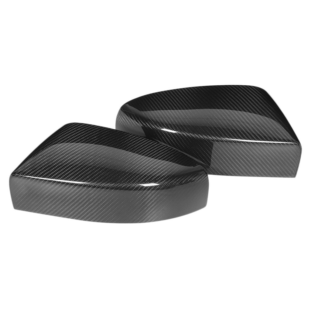 1 paar Rück Seite Spiegel Abdeckung Kappe Carbon Fiber Trim Ersatz für Maserati Quattroporte
