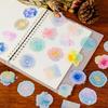 56 Dream Watercolor Starry Sky Transparent Pet Stickers Small Fresh Creative Waterproof Decorative Sticker Batch