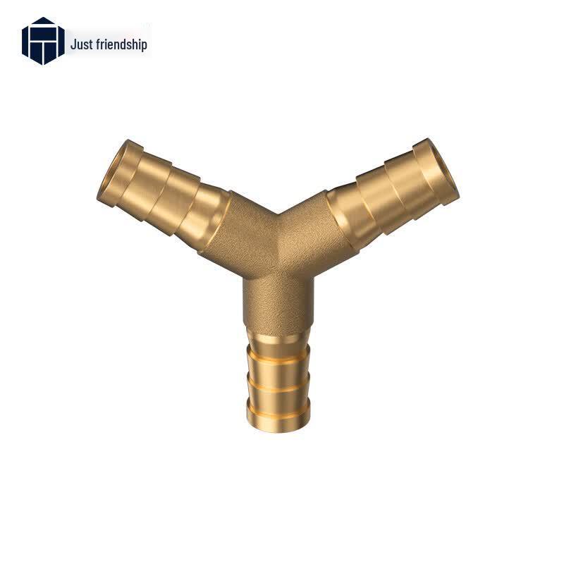 Copper Y-Type Barb Hose Connector