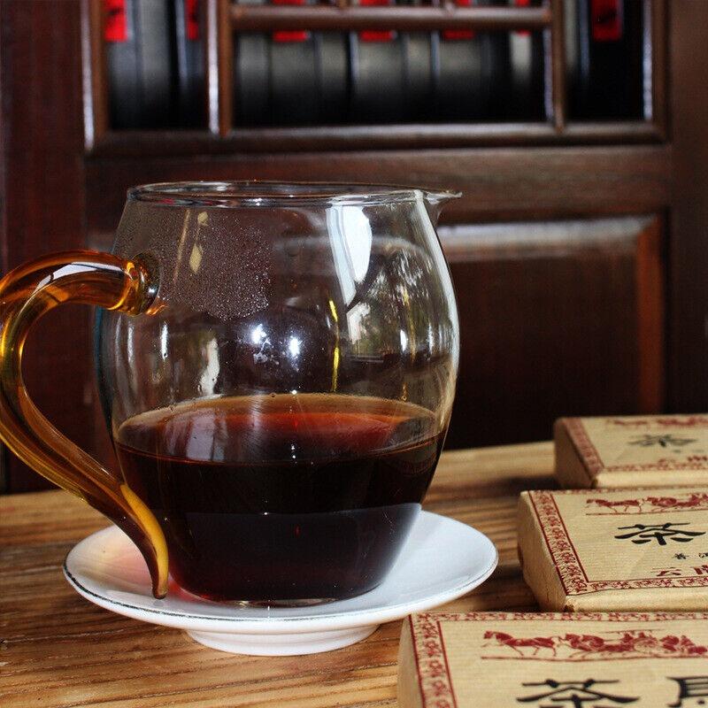 250g Yunnan Pu'er Tea Brick Tea Horse Antica Strada Yiwu Antico Albero Mattone Tea