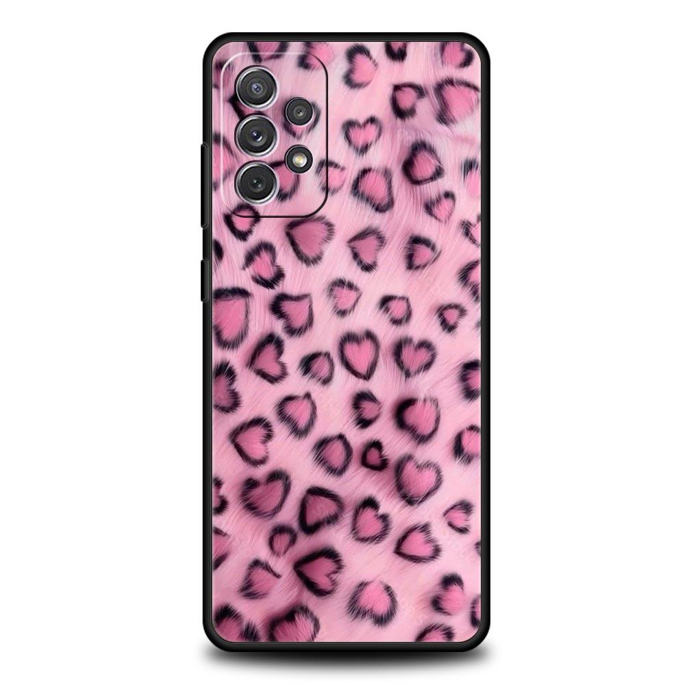 Moderne Handyhülle mit Tiger-Leopardenmuster für Samsung A15 A13 A51 A71 A41 A31 A21S A03S A05 A35 A55 A23 A25 A33 A53 A73 5G Hülle