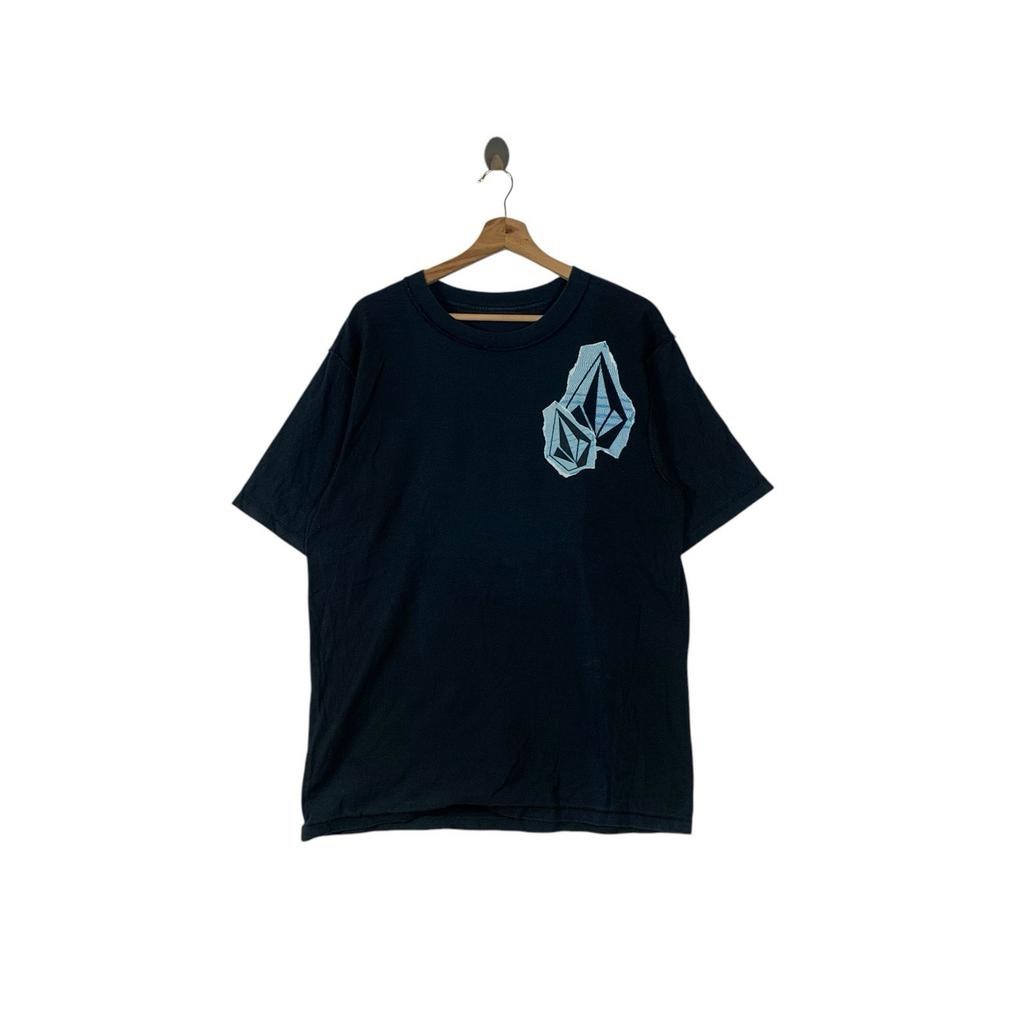 Vintage VOLCOM SKATEBOARD Embossed Logo Reversible Tee Shirt Top Unisex T-Shirt