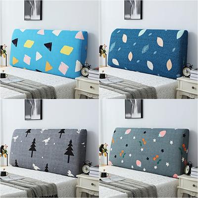 Elastic Bed Head Cover All -Inclusive Bed Headboard Cover Bed Head Back Protector Universal Headboard Dust Covers Bedroom Decor
