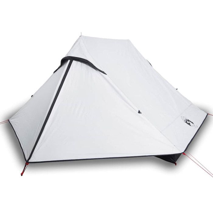VidaXL 2-person Camping Tent White Blackout Fabric Waterproof, Tent, Camping Shelter, Garden Shelter, Tent of 4009437