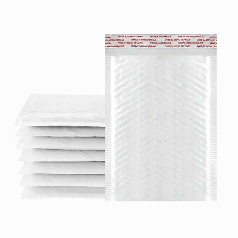 50/100PCS White Foam Envelope Bags Mailing Gift Self Seal Mailers Padded Shipping Envelopes with Bubble Mailing Bag Packages Bag