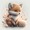 Full 5D DIY Diamond Painting Fox Diamond Embroidery Full Cross Stitch Home Decoration Handmade Gift