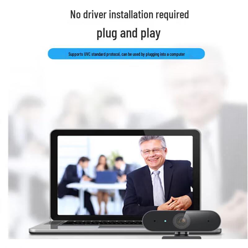 HIKVISION DS-E14 1080p HD USB Webcam with Microphone