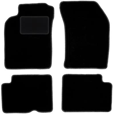 Black Velour Floor Mats For: Nissan Almera N15 Hatchback, Sedan (1995-2000)