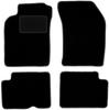 Schwarze Velours-Fußmatten für: Nissan Almera N15 Schrägheck, Limousine (1995-2000)