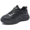 Men's Trendy Spring Mesh Sneakers - Breathable, Thick-Soled, Non-Slip Casual Dad Shoes