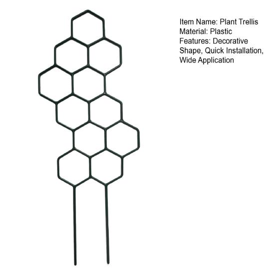 Plant Trellis for Climbing Plants Rustproof Garden Planter Trellis Decorative Plant Support Trellis for Potted Plants Monstera Ivy Pothos Flower Vine