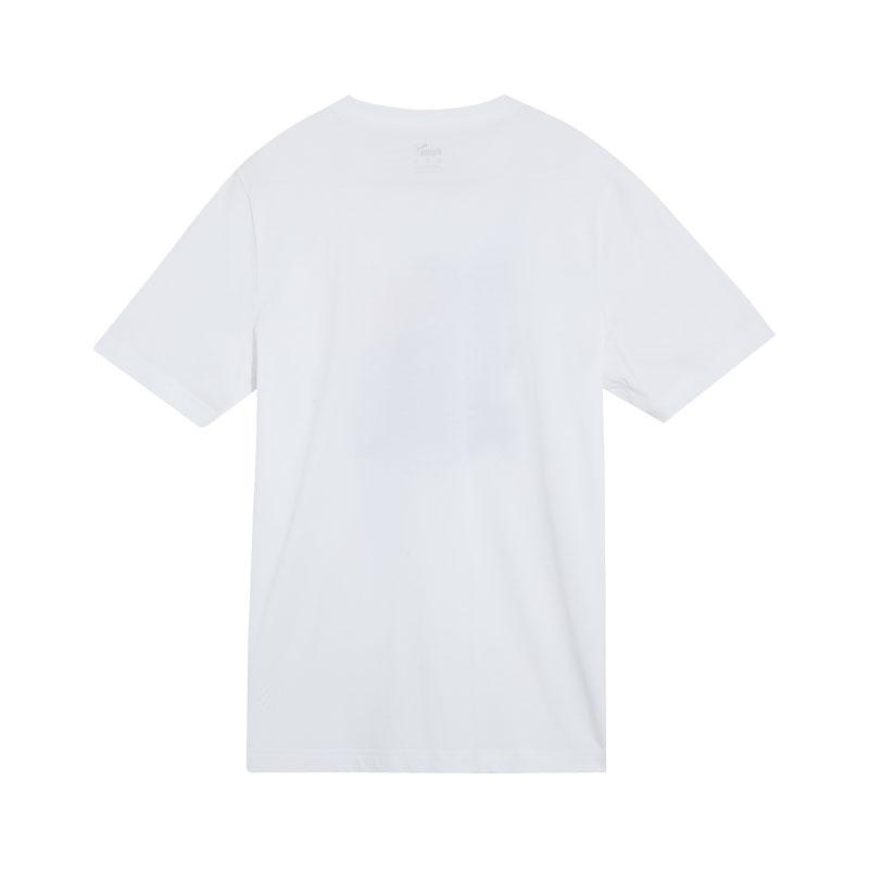 Puma Printed Fashion Versatile Round Neck Short Sleeve T-Shirt Men Tops White 684367-02