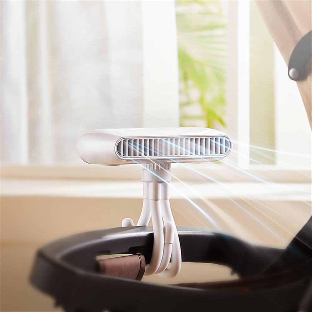 Mini Fan Handheld Portable Stroller Entangle Octopus Fan USB Charging Desktop Fan White#0