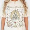 Tale As Old As Time Shirt, Vintage Princess Castle Tee, Retro Beauty and the Beast T-Shirt, Magical Vacation Apparel, Bookworm Gift
