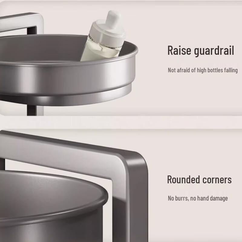 3-Tier Rotating Kitchen Spice Organizer